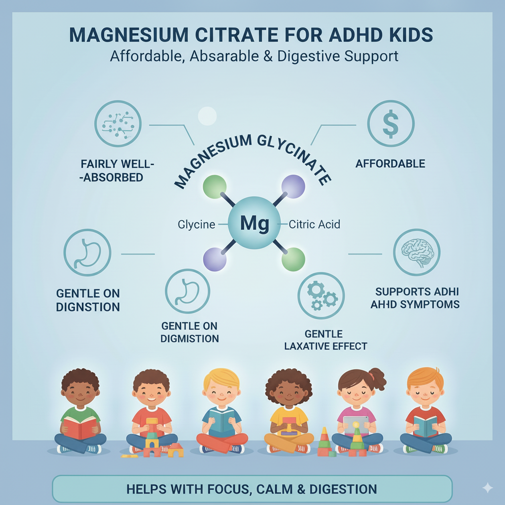 Magnesium Citrate for ADHD Kids