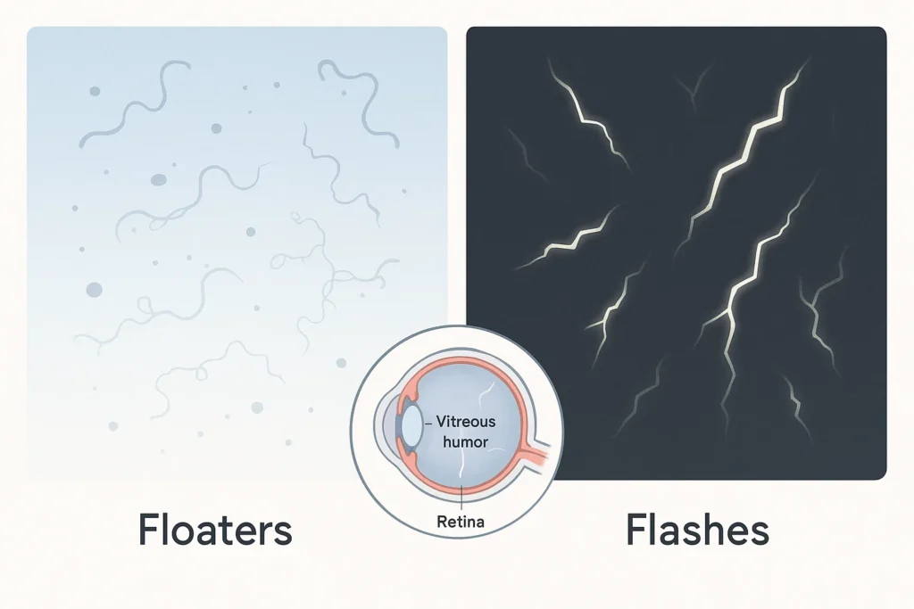 What Are Eye Floaters and Flashes