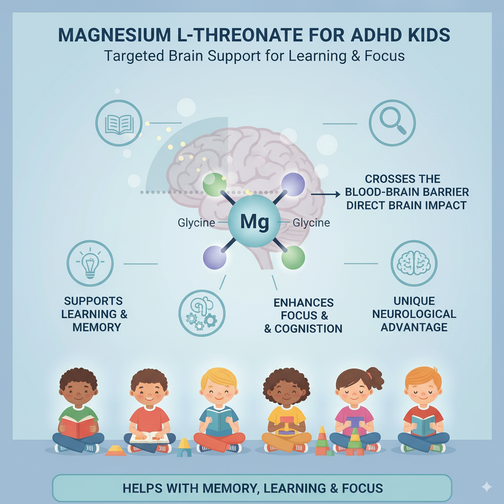 Magnesium L-Threonate for ADHD Kids