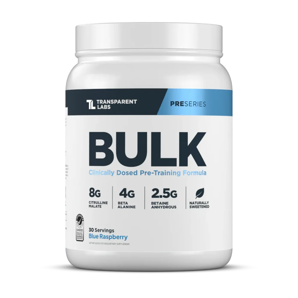 The Gold Standard: Transparent Labs BULK